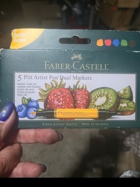 Faber-Castell Pitt Artist Pen Dual Markers - Yellow & Multicolor Set